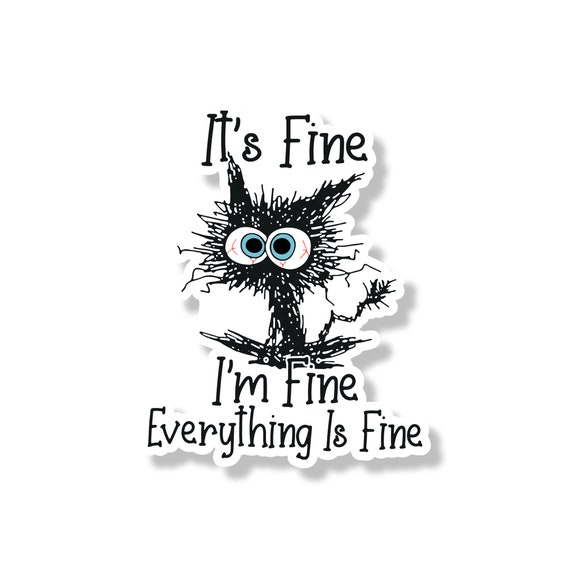 Cat Magnet Quote Magnet Funny Fridge Magnet Refrigerator