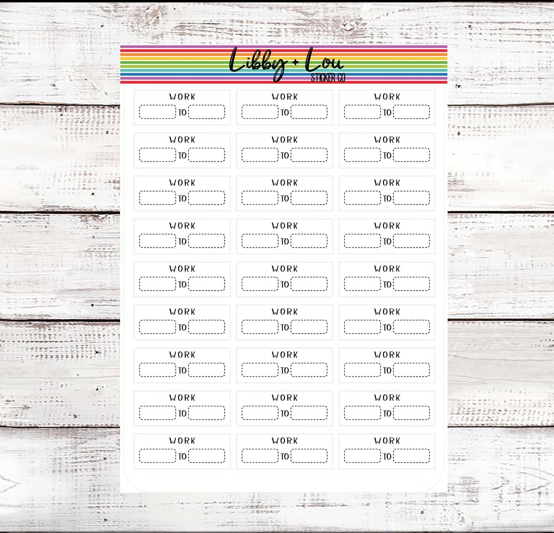 work-schedule-planner-sticker-work-hours-neutral-stickers-libby-and-lou-sticker-co-removable-sticker-etsy