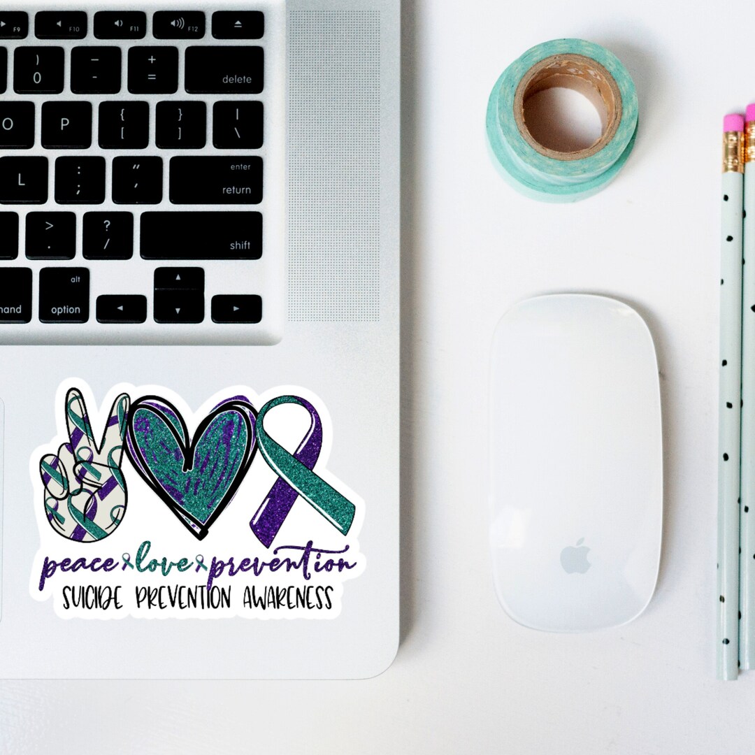 Suicide Prevention Vinyl Decal | Die Cut Sticker | Mental Health ...