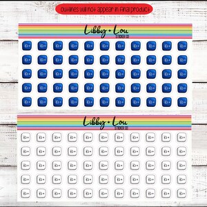 Disney + Planner Sticker | Tv Show Sticker | Movie Sticker | Subscription Service | Removable Sticker