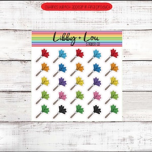 Feather Duster Planner Sticker | Cleaning Sticker | Chores