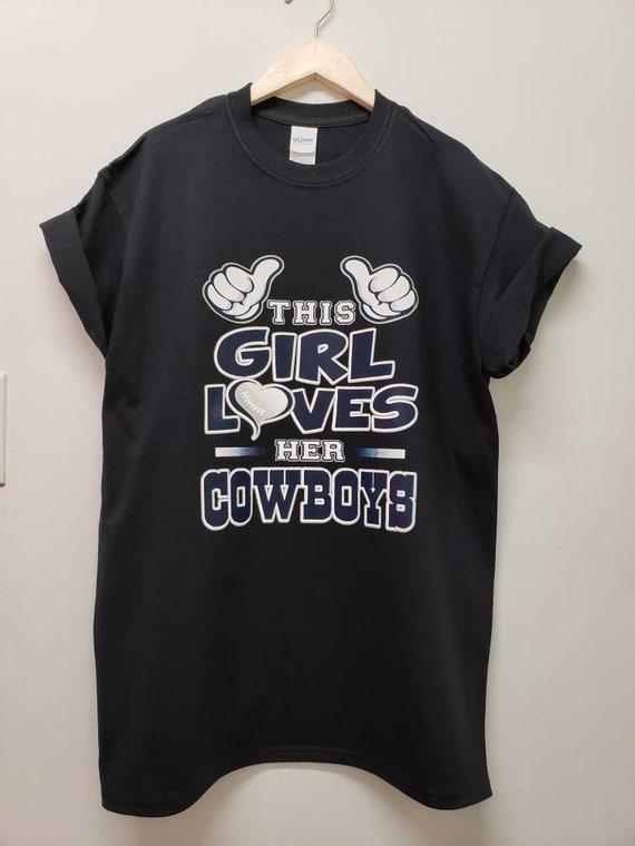 dallas cowboys girls t shirt
