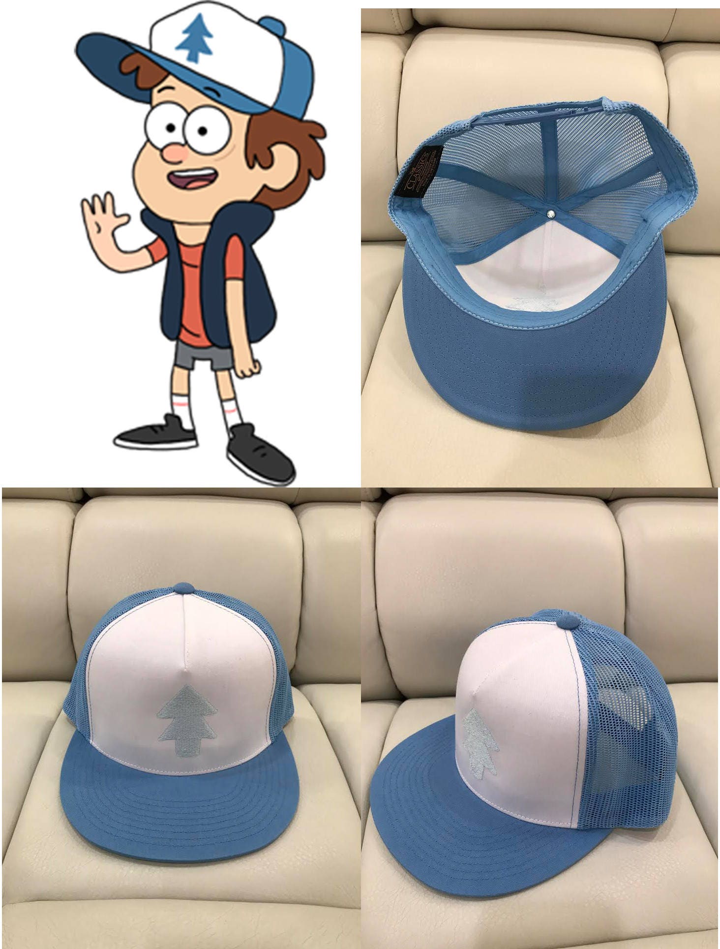 Dipper Pine Hat Dipper Pine Classic Trucker Hat Pine Tree hat Etsy