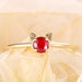 Animal Cat Ring Ruby Ring Unique Engagement Ring Women Wedding - Etsy