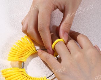 Ring Size Gauge, Ring Sizer, Reusable Ring Sizer, Rreusable Plastic Ring Sizer, Finger Sizer, Ring Sizing Tool, Adjustable Ring Sizer