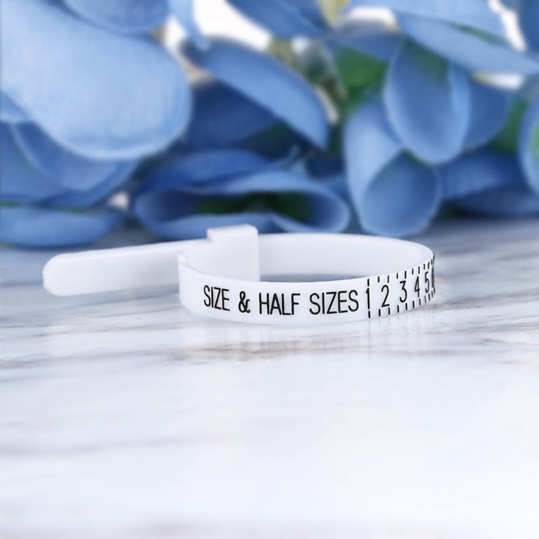Ring Size Gauge Ring Gauge Size Gauge Plastic Ring Sizer Etsy