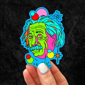 Psychotrad Albert Einstein Sticker