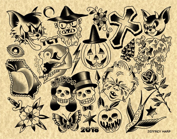 Halloween Flash  All Things Tattoo