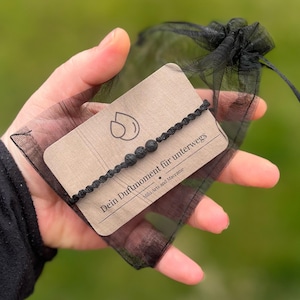 Diffuser Armband Lavastein, Aromatherapie for Take Away