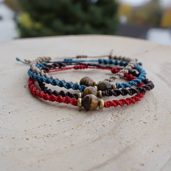 Etsy tiger eye bracelet best sale
