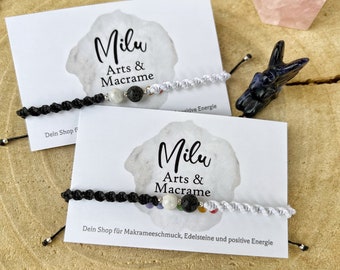 Yin Yang Armband - Makramee Armband Yin Yang - Yoga Armband - Kraftarmband - Meditationsarmband - Freundschaftsarmband