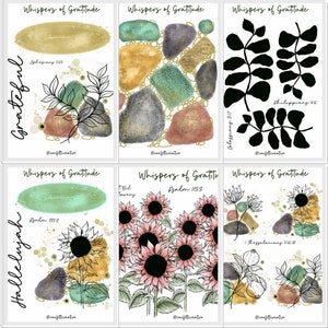 Whispers of Gratitude Printable Set - Digital Download