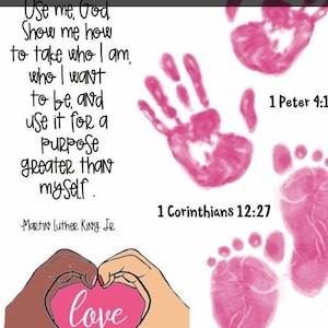 His Hands and Feet Printable Set- Digital Download - Etsy