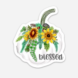 Blessed Divine Dankbarkeit Vinyl Aufkleber - KOSTENLOSER VERSAND