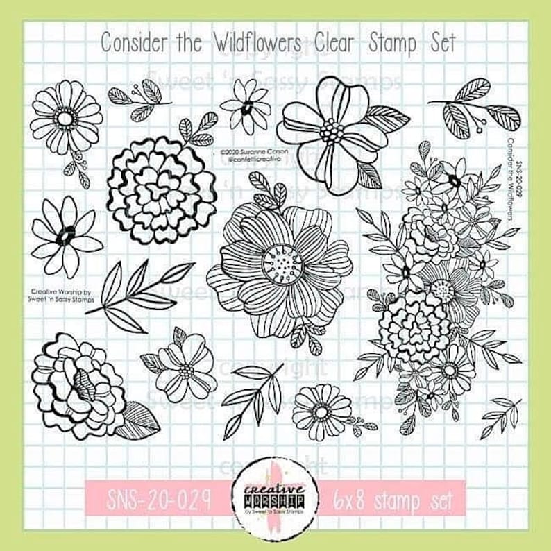 Consider the wildflowers digital download etsy