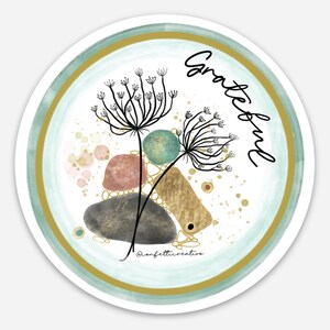Whispers of Dankbaarheid Vinyl Sticker - GRATIS verzending