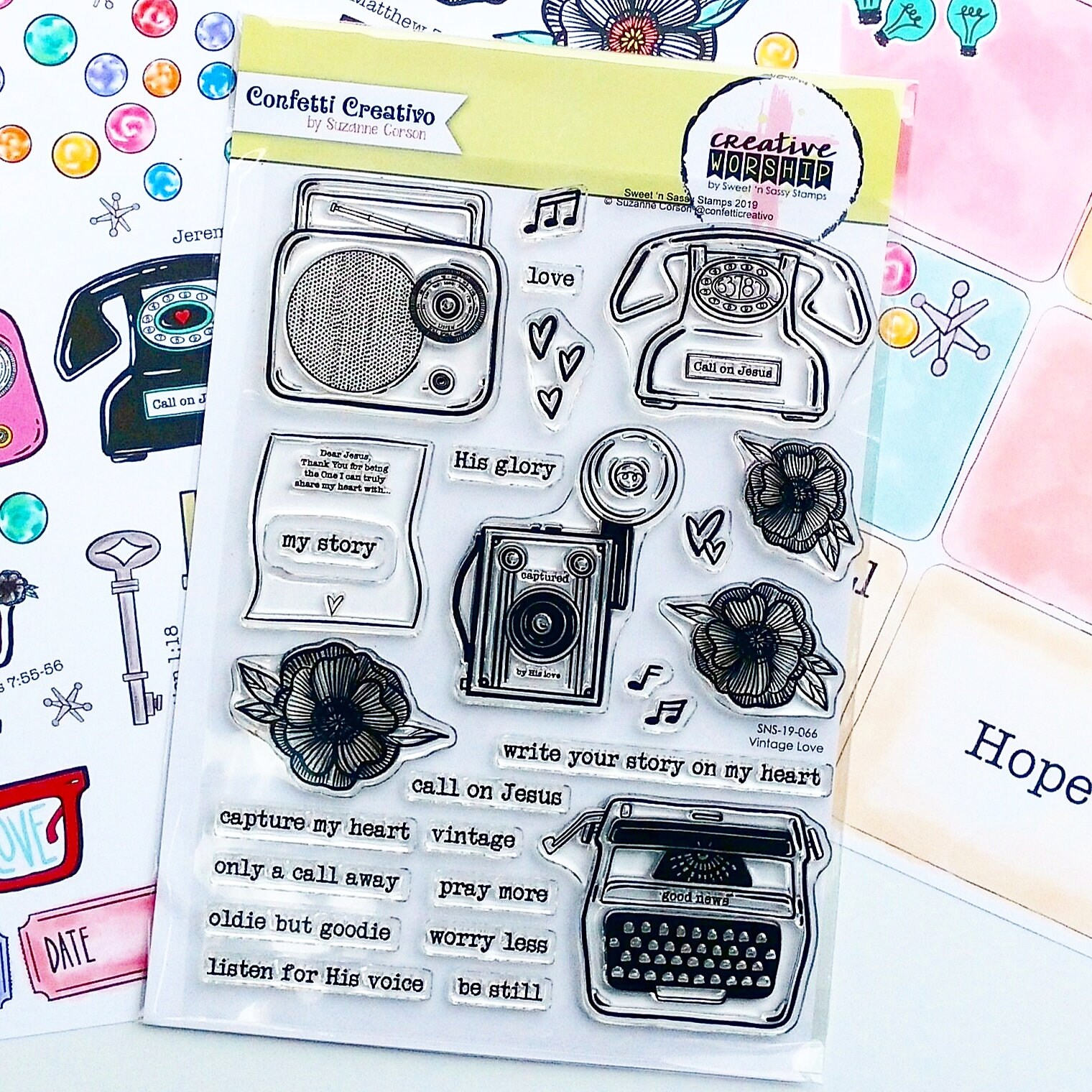 Vintage Love Printable Set Digital Download | Etsy