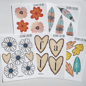 Autumn Garland Printable - Digital Download