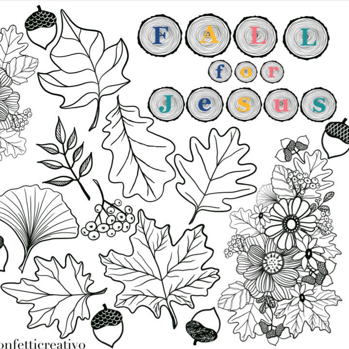 Fall for Jesus Printable Set Digital Download - Etsy UK