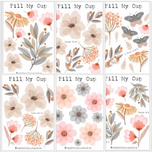 Set stampabile Riempi la mia tazza - Download digitale