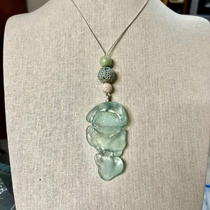 Aqua green sea glass, sea glass jewelry,sea green sea glass,sea glass necklace,ocean green sea glass,sea glass pendant,boho,bohemian jewelry
