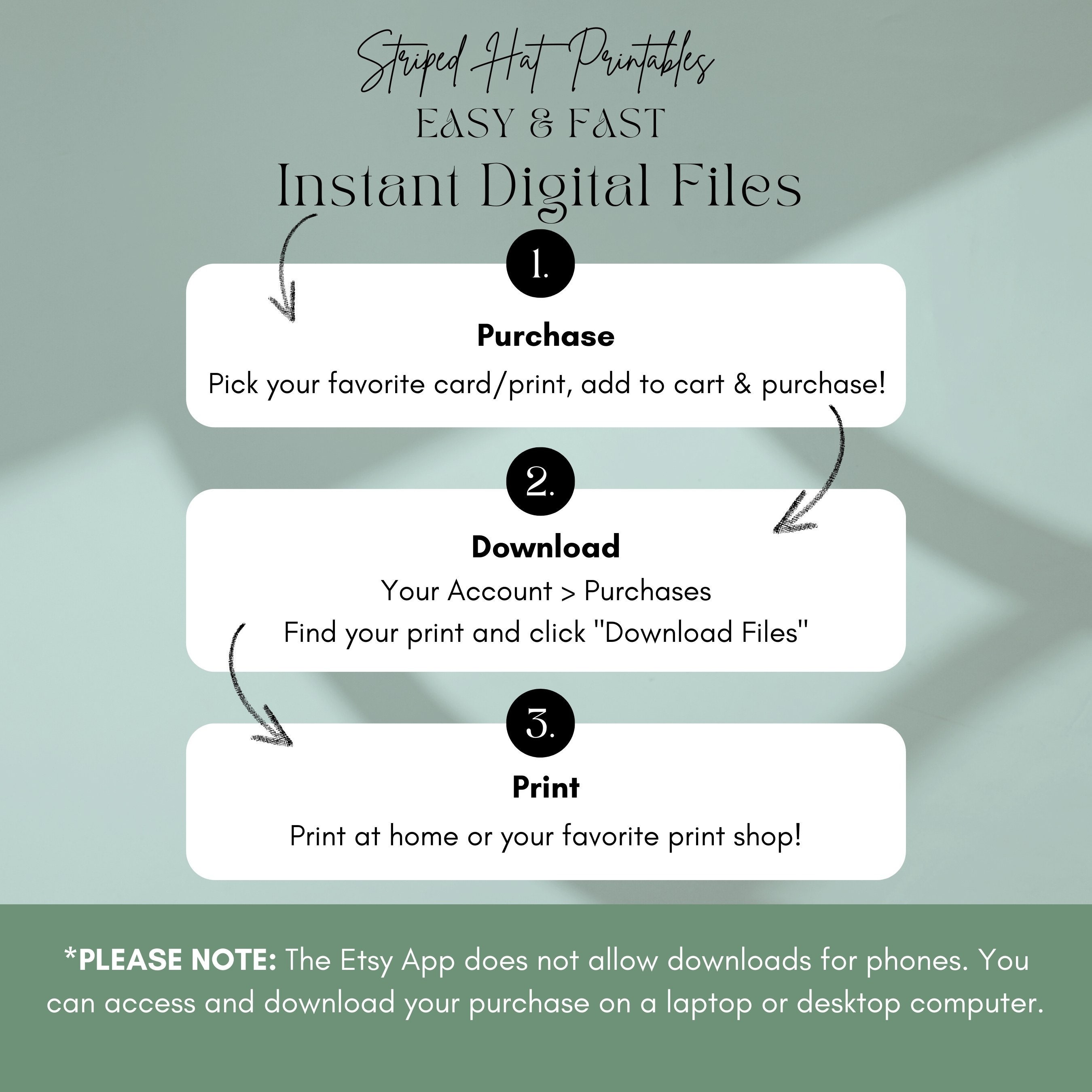 Printable Groovy Thankful Card, Print at Home Thanksgiving Card