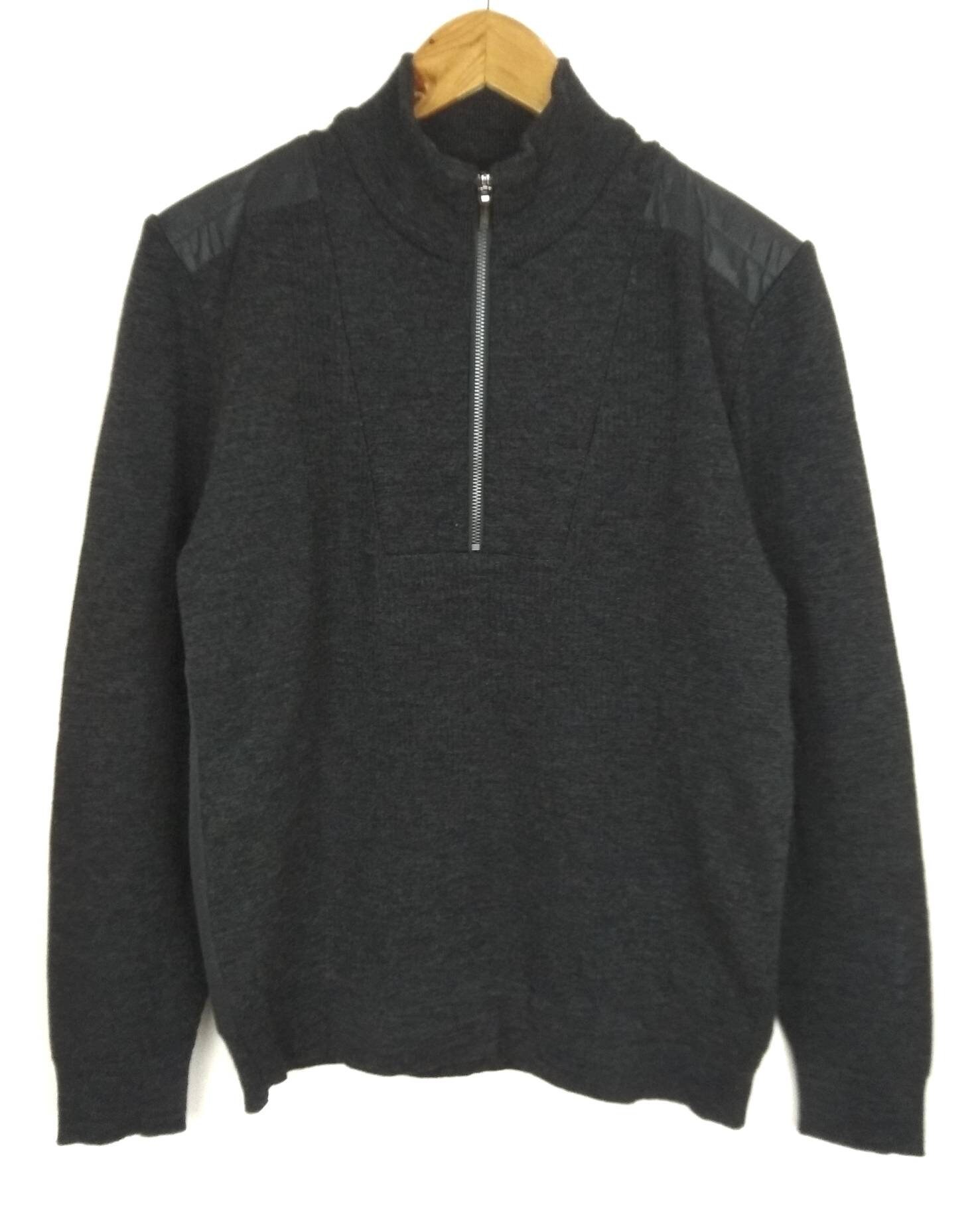 Vintage Calvin Klein Golf knitwear sweatshirt big logo zipper | Etsy