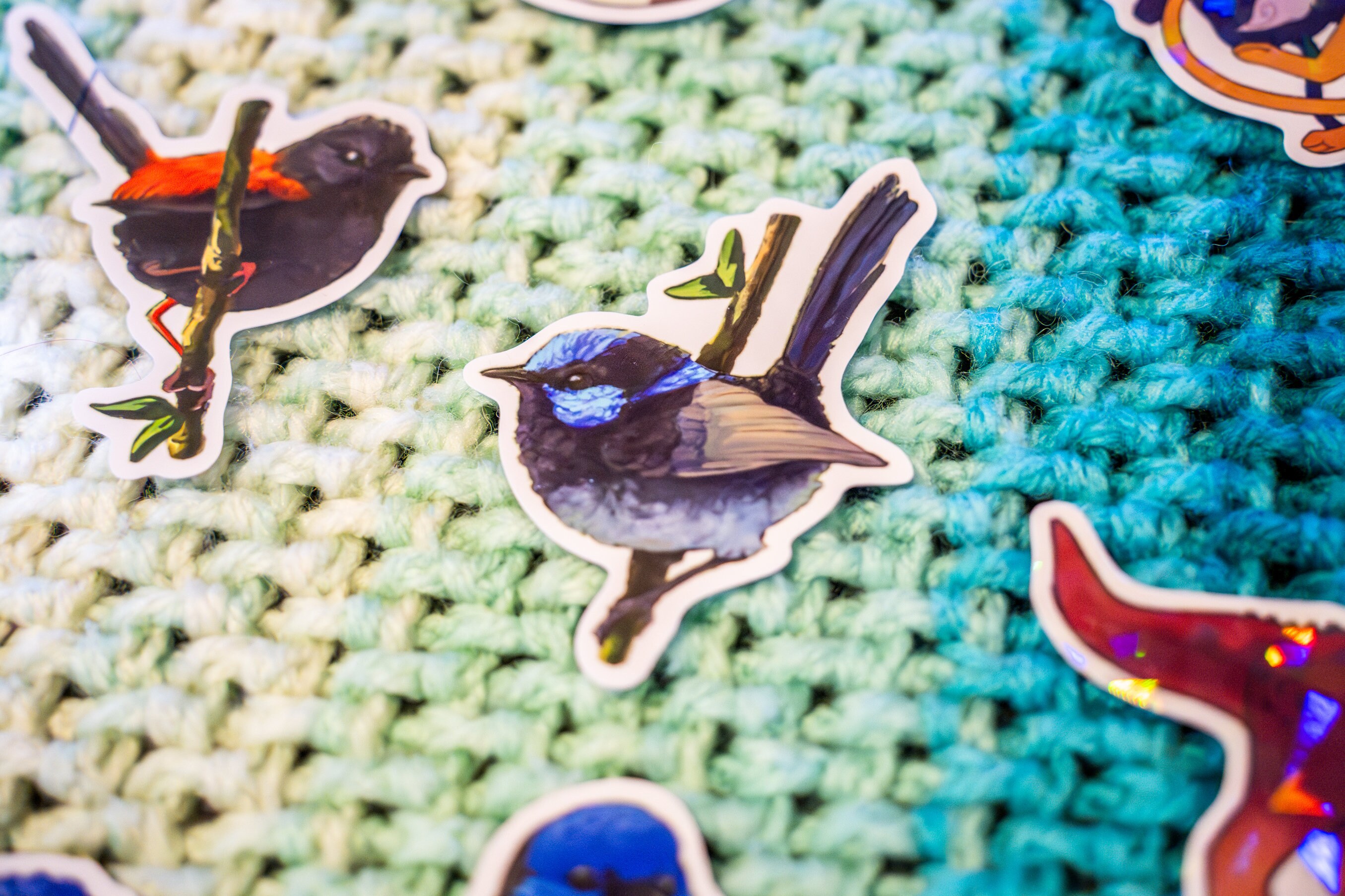 Wren Sticker Fairy Wren Vinyl Sticker | Australian Native Birds | 3 Inch Weather ...