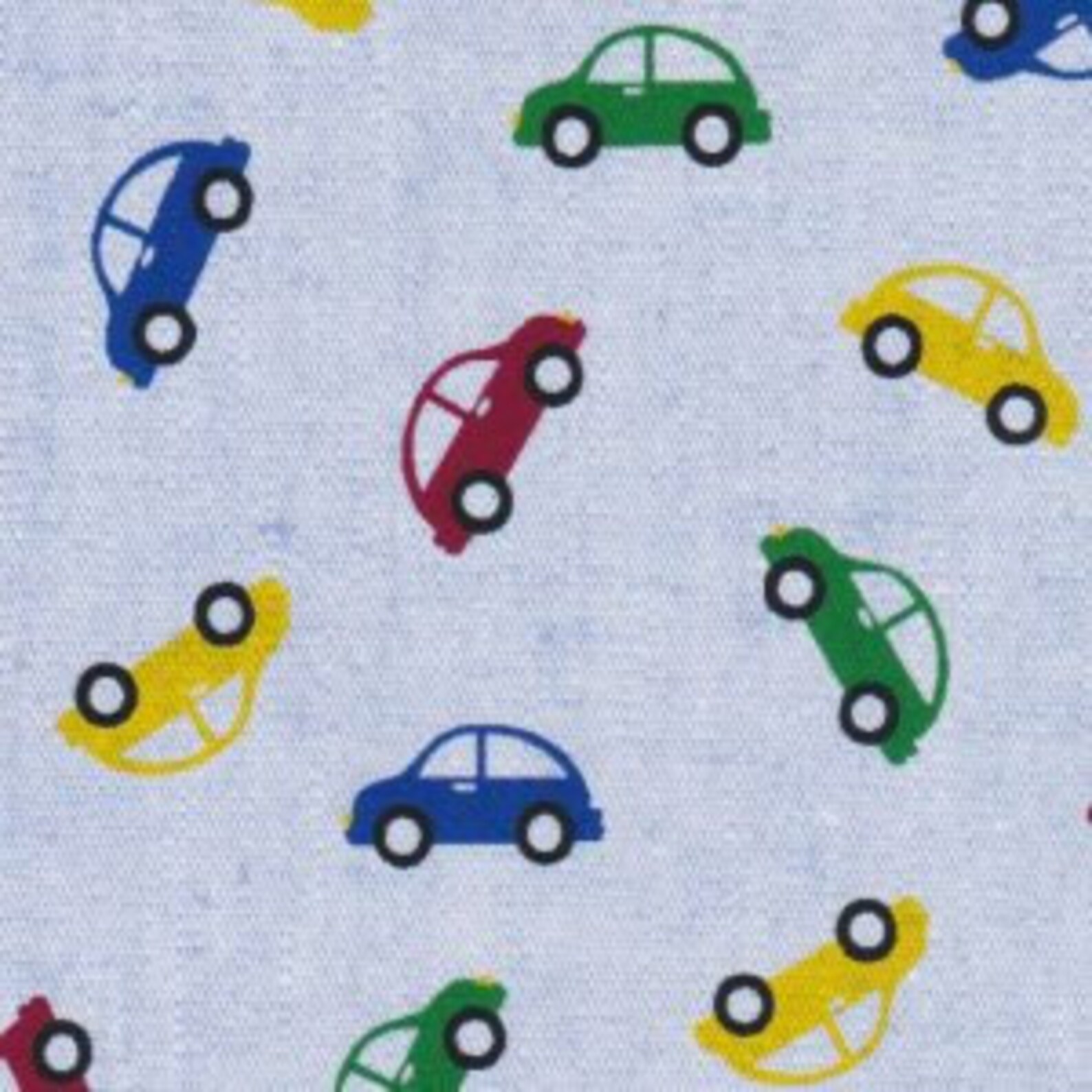 CHAMBRAY FABRIC Car Print Fabric Cars on Blue Chambray Etsy