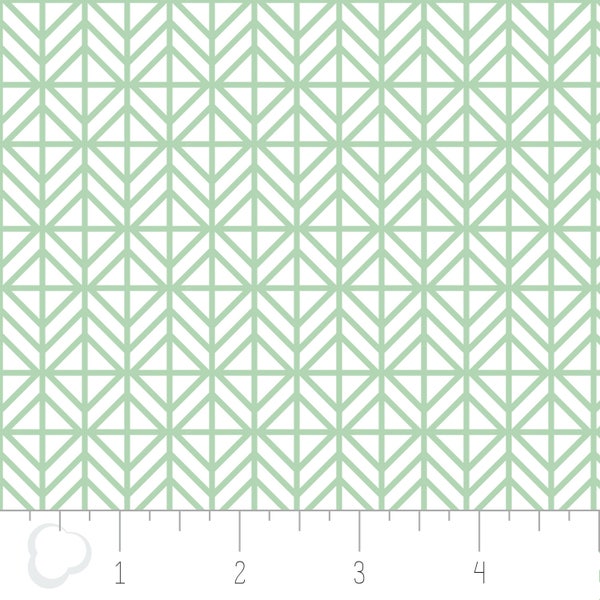 Princeton in Minty - Mixology: Prep by Camelot Design Studio from Camelot Fabrics - Camelot Fabrics - Fabric by the Yard