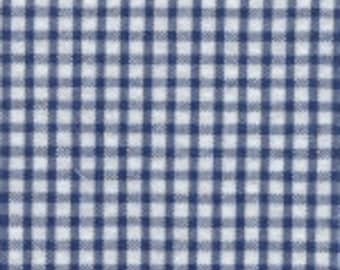 Seersucker Check Fabric - Navy Seersucker Fabric - Fabric Finders Fabrics - 100% Cotton Seersucker - 60″ fabric width