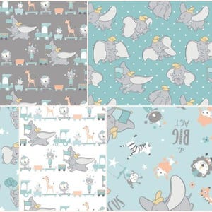 BUNDLE - Disney Dumbo My Little Circus Collection from Camelot Fabrics - 7 Fabrics Each Bundle