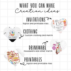 Watercolor tie dye clipart, summer clothing, retro groovy hippie png digital download commercial use image 3