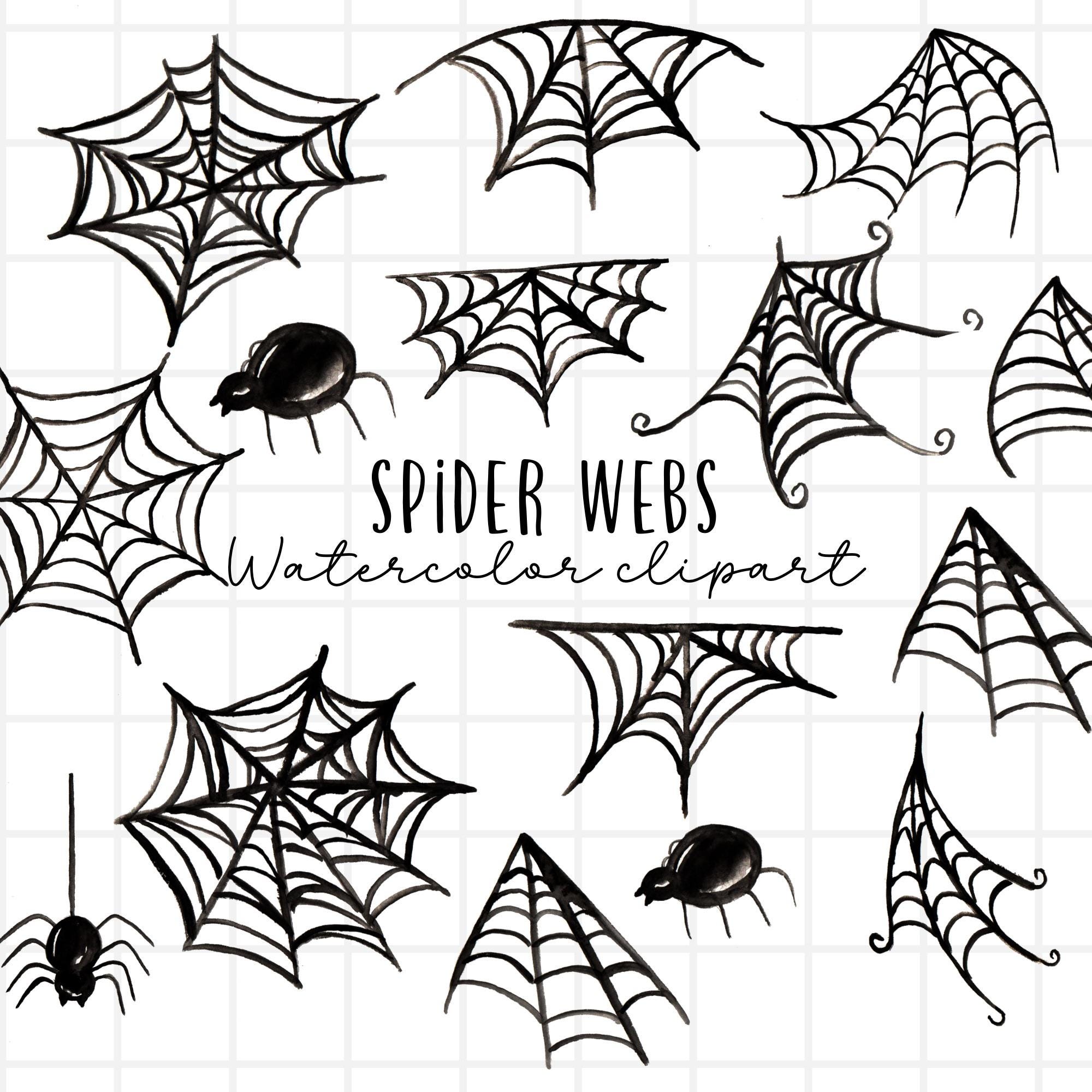 40 Ragnatele Di Halloween In Plastica - Decorazioni Finte Piccole, Bianco Fosforescente E Nero Per Feste - 3