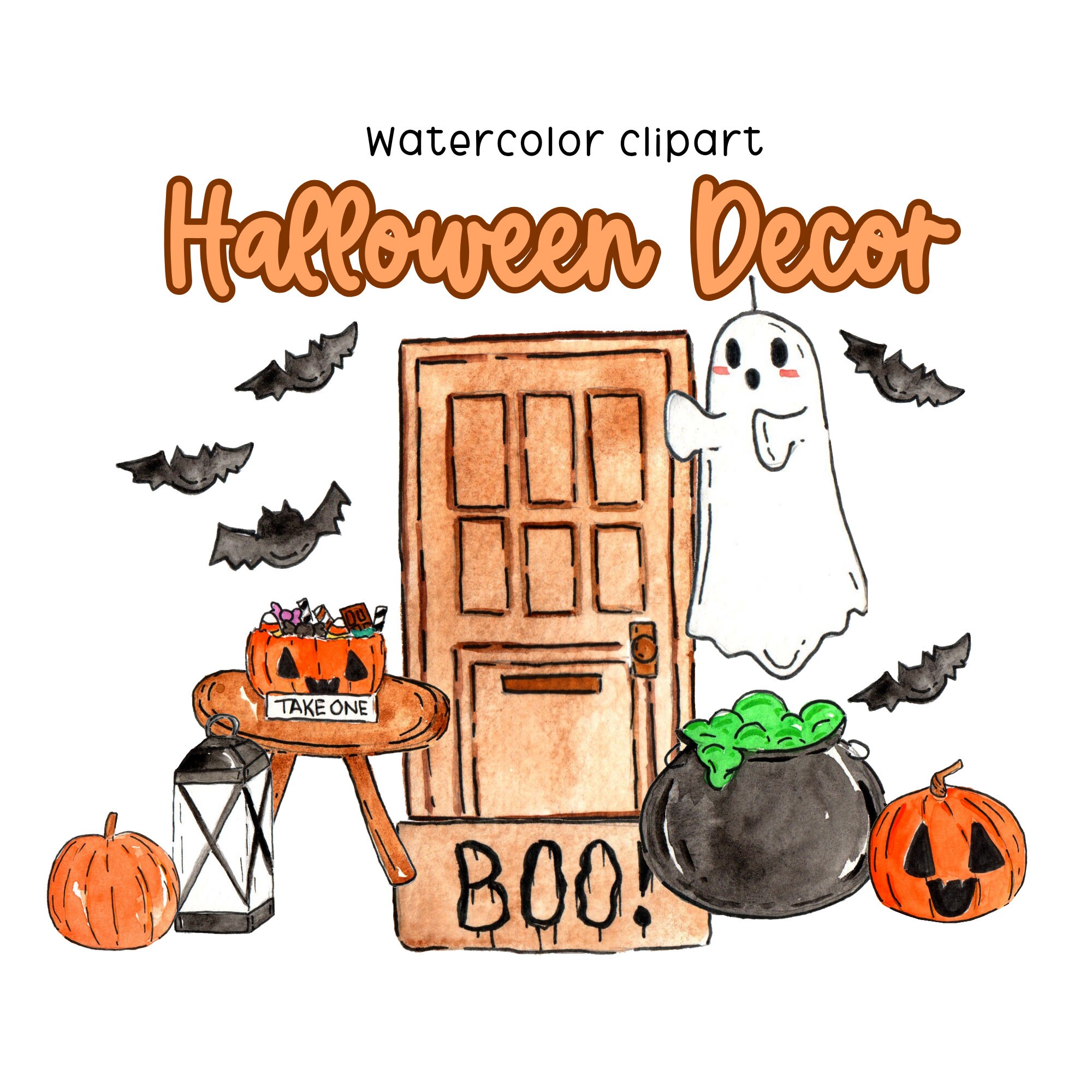 Ghost Figure Near The Entrance Door, Halloween Decoration, Ghost, Scary  Face PNG Transparent Image and Clipart for Free Download