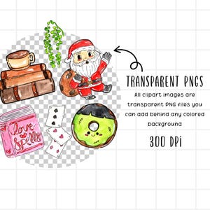 Watercolor tie dye clipart, summer clothing, retro groovy hippie png digital download commercial use image 6