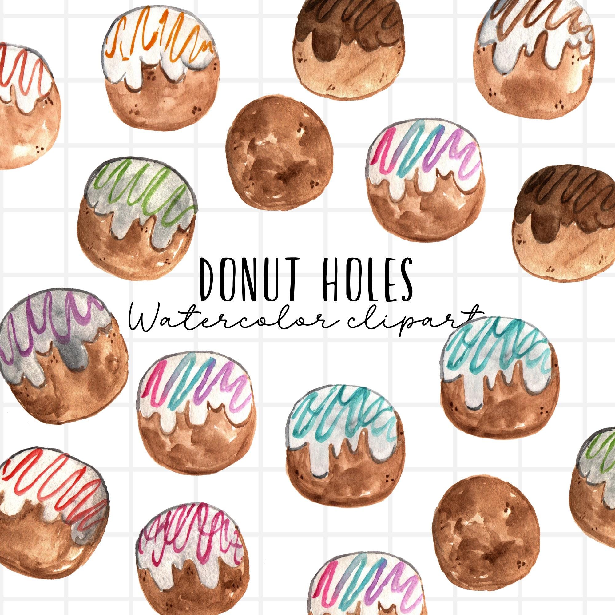 Donut Hole Clipart - Etsy, image size:2000x2000
