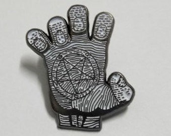 hand to god enamel pin