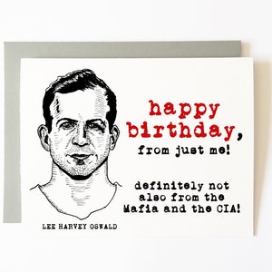 lee harvey oswald geburtstagskarte