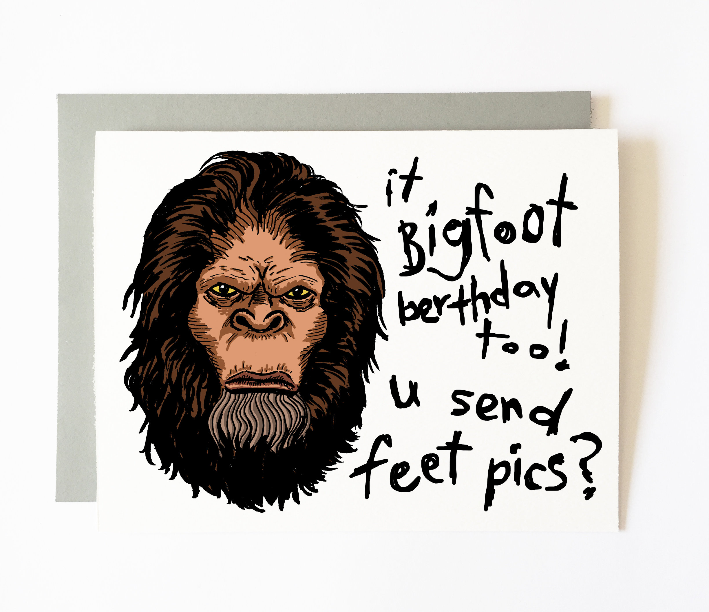 Item - Bigfoot Card