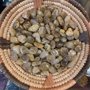 Rutilated Quartz Medium Tumble