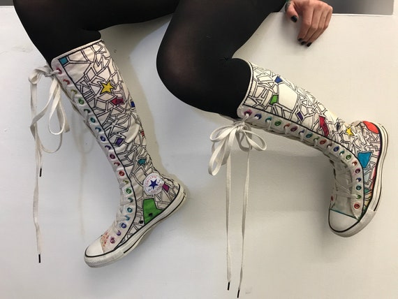 knee high converse nz