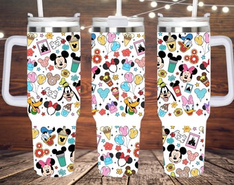 Character 40oz Tumbler with Handle