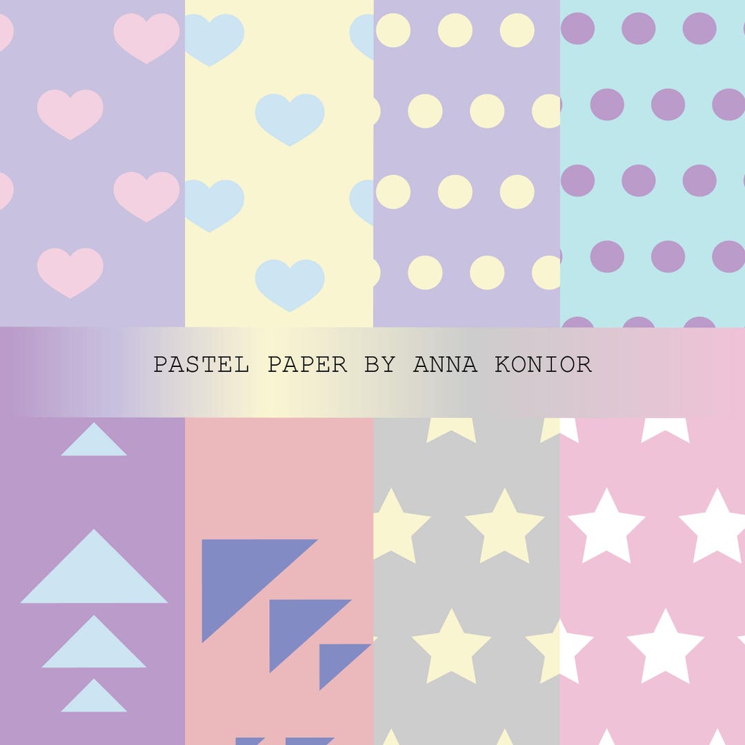 Pastel Paper Digital, Colourful Paper, Digital Background, Digital