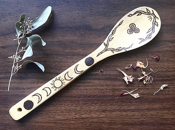 Kitchen Witch Kitchen Witch Decor Kitchen Witch Spoon Wand Etsy