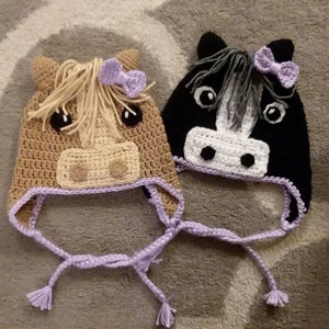 Crochet Horse Hat | Baby Toddler Kids And Adult sizing | Halloween Costume | Dress up | Barnyard Pictures | Birthday Gift