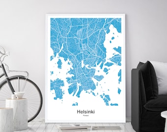 Helsinki Stadt karte, Helsinki Karte Druck, Helsinki Karte Poster, Helsinki Poster, Stadt Karte Druck, Stadt karte, Stadt Druck, Digitaler Download, Druck