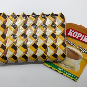 Coin Mini - Brown & Cream