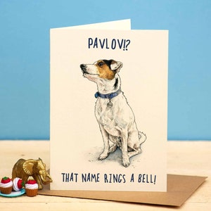 Jack Russell Terrier - Jack Russell Card - Dog Birthday Card - Funny Terrier Card