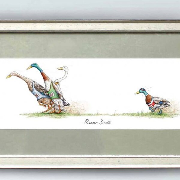 Duck Art Etsy UK